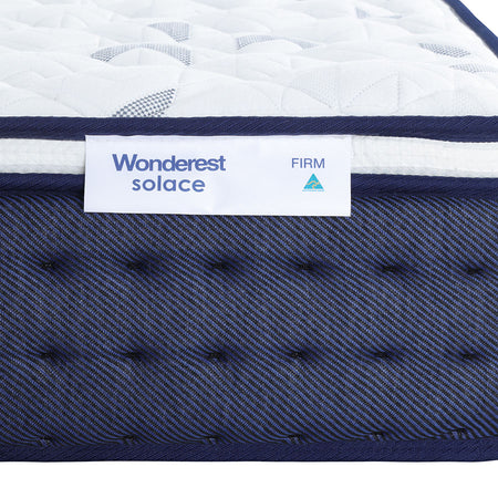 Wonderest Solace Firm Mattress Tag