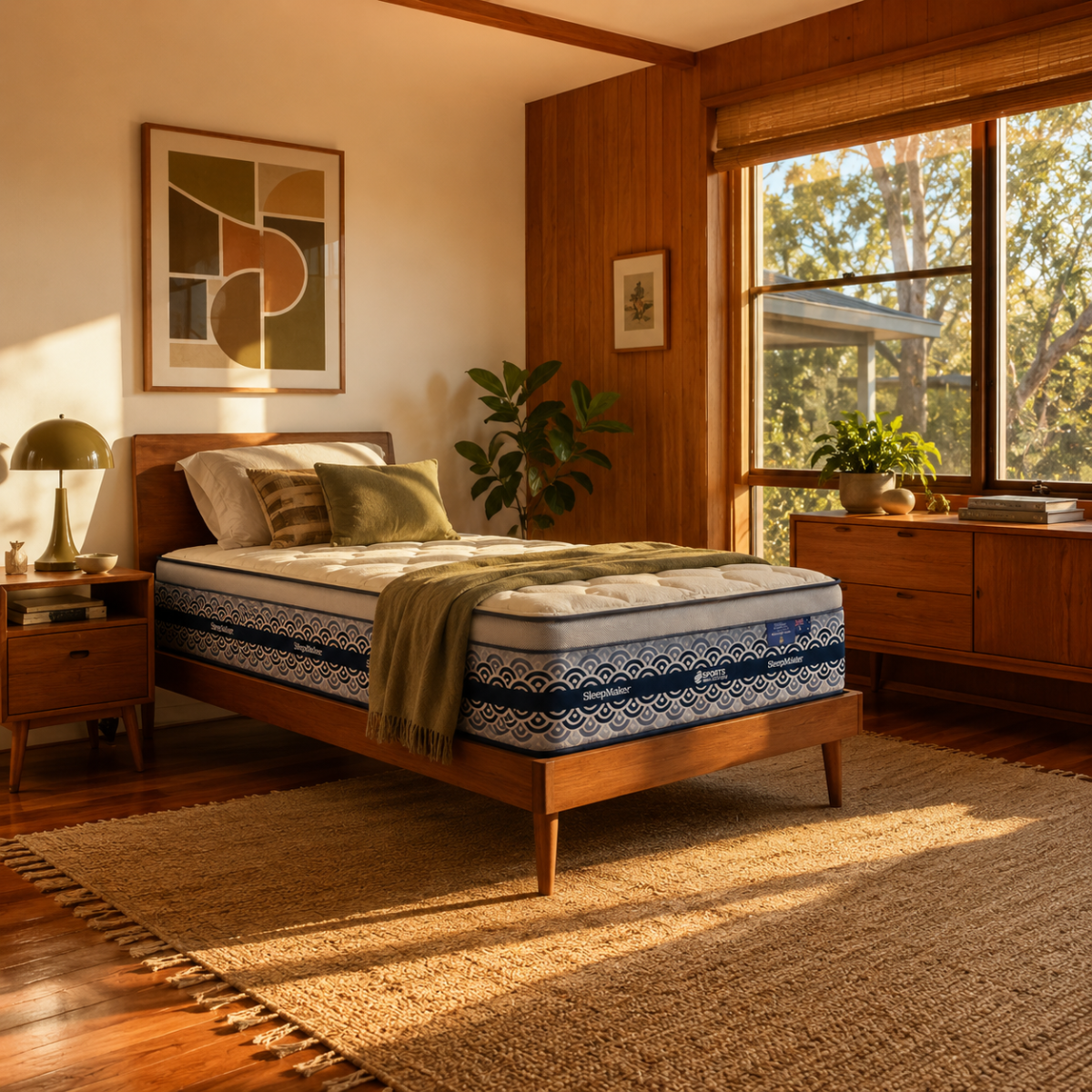 SleepMaker Miracoil Bellingen Plush Mattress Single