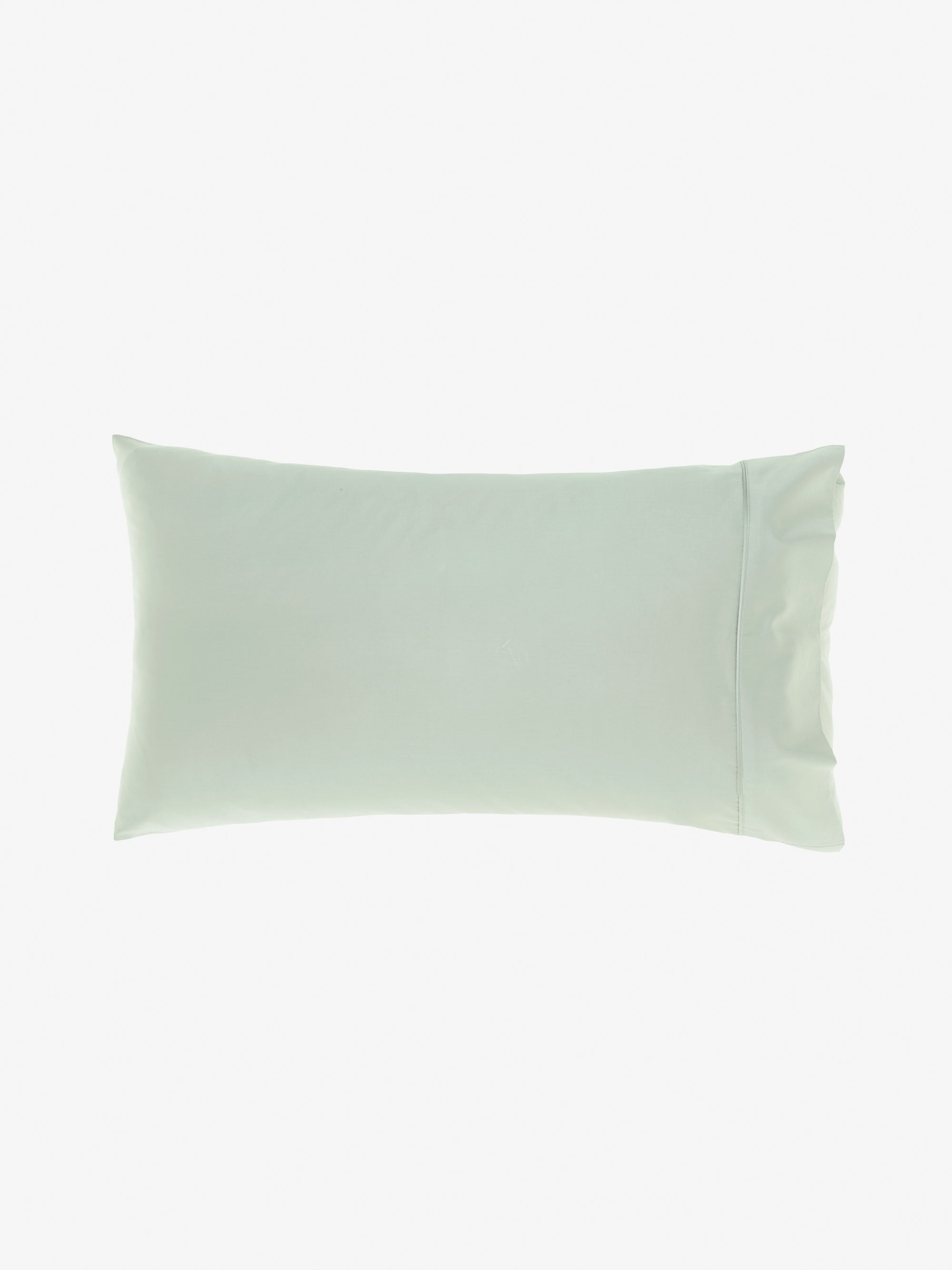 500TC Cotton Sateen Augusta Green Gum King Pillowcase