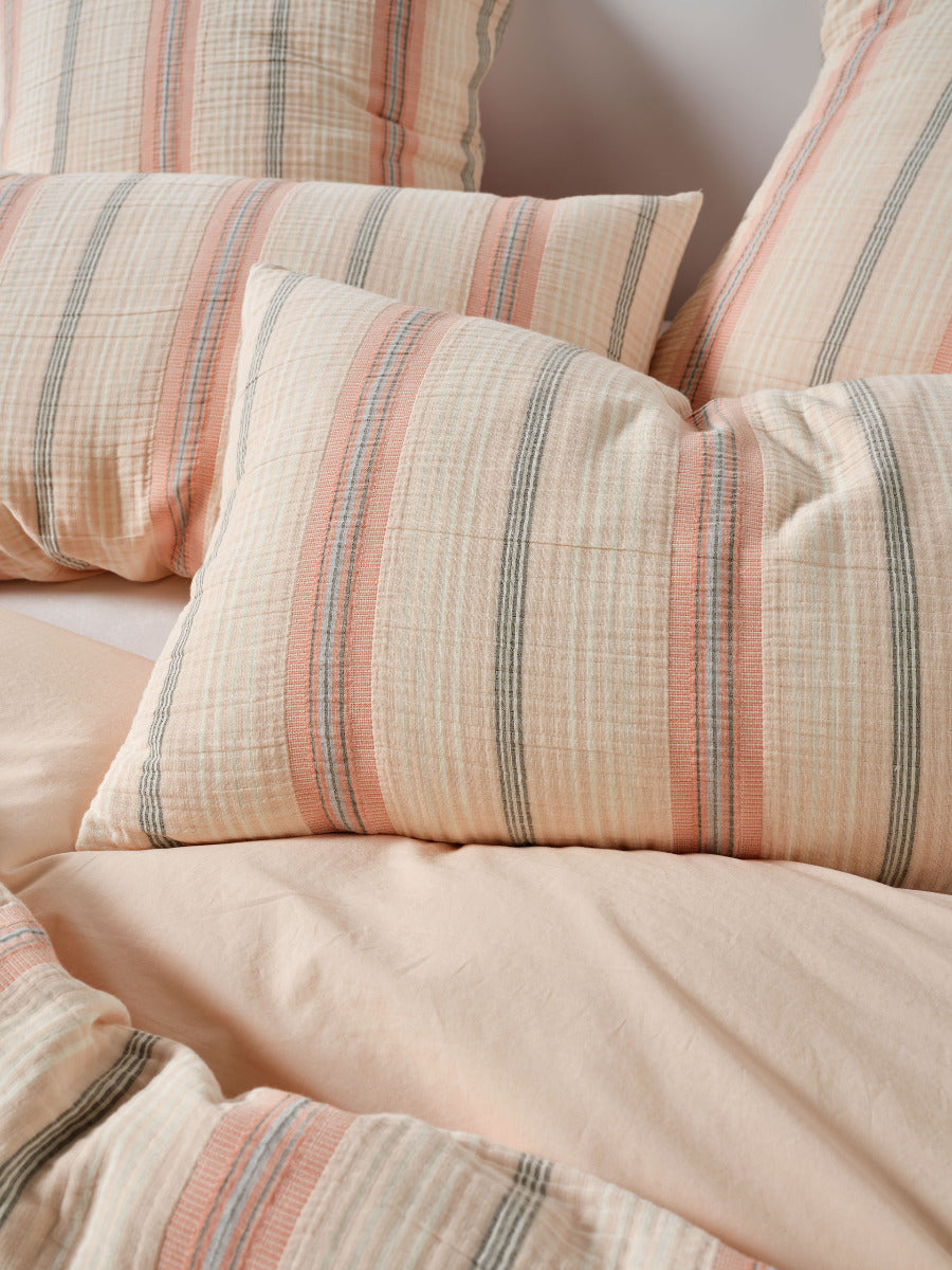 Coolum Papaya Quilt Cover Set