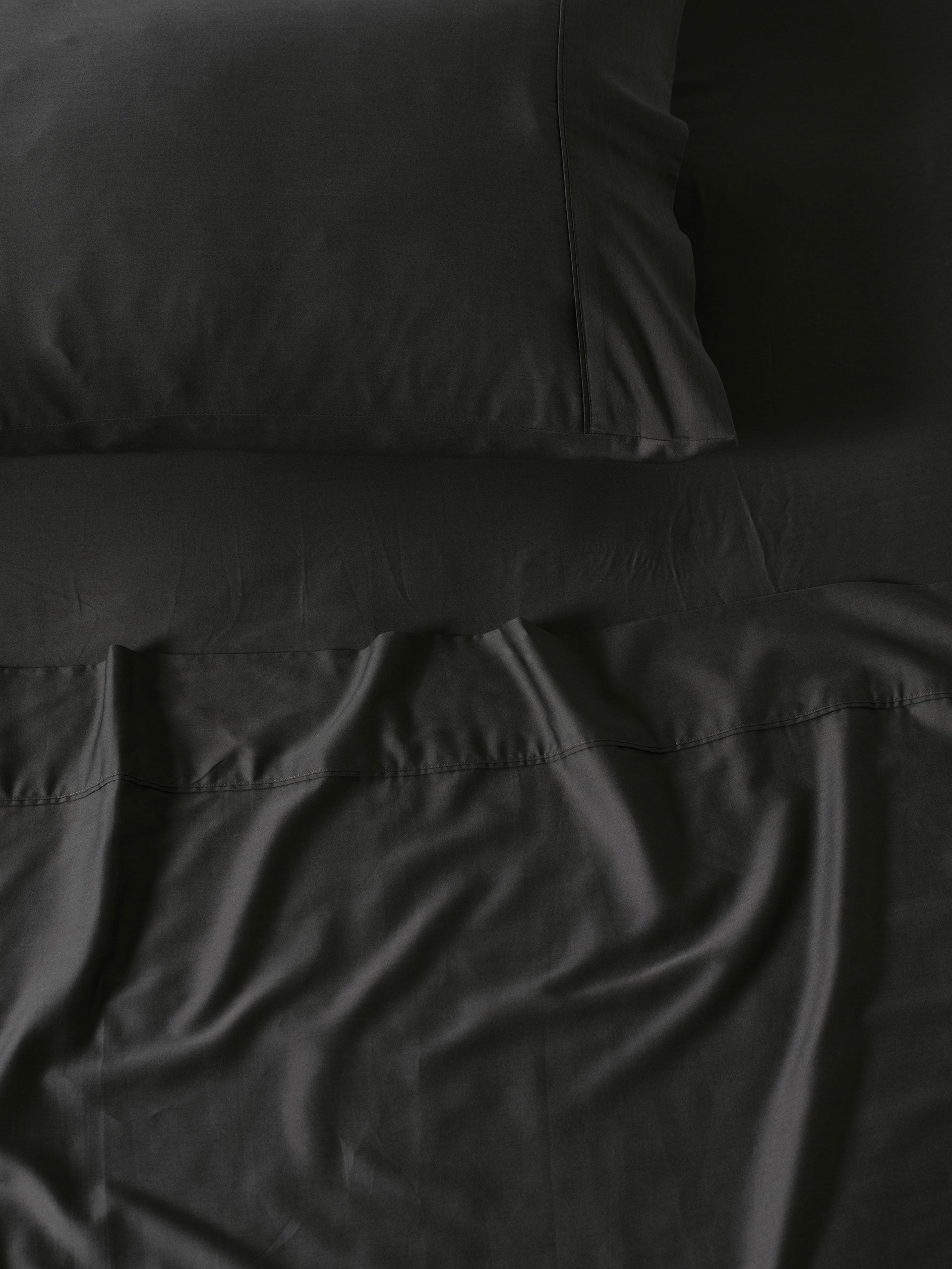 400TC Bamboo/Cotton Nara Charcoal Bamboo Cotton Sheet Set