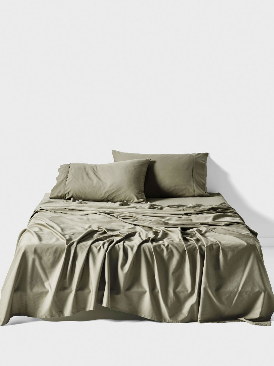 400TC Bamboo/Cotton Nara Moss Bamboo Cotton Sheet Set