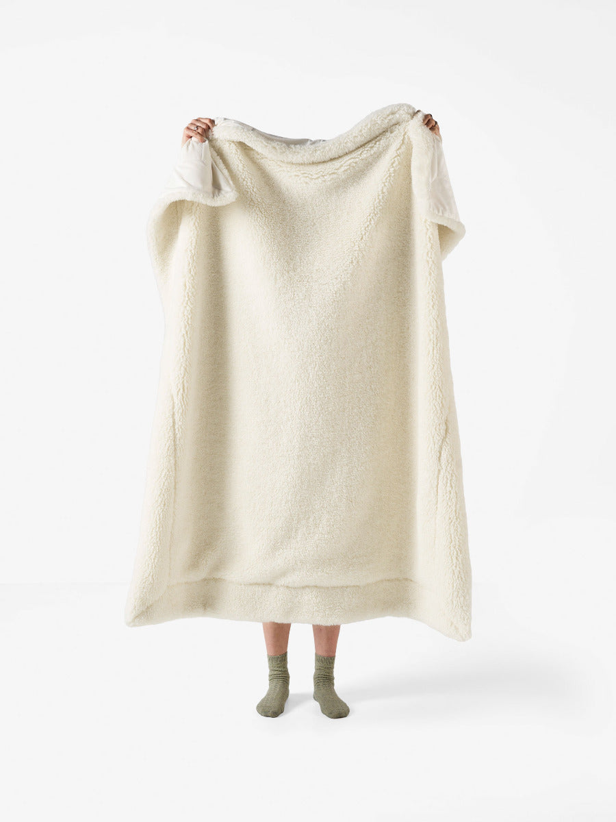 Shetland Cream Throw