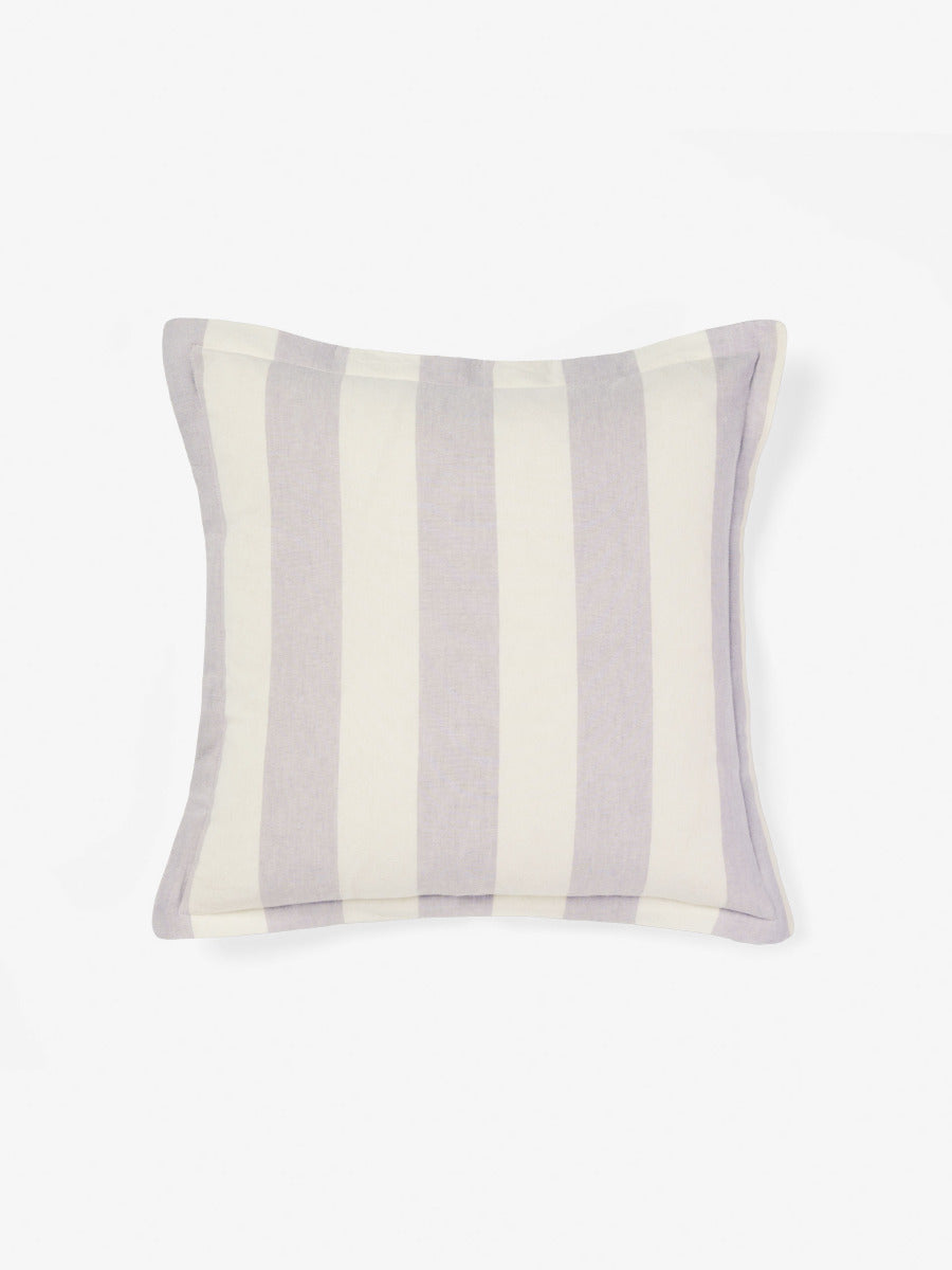 Vintage Stripe Lavender Cushion 48x48cm
