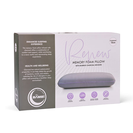 Charcoal Infused Memory Foam Pillow