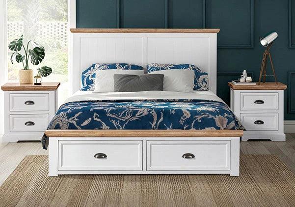 Queen & King Bed Frames With Drawers