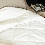 Natural Wool Quilt with Cotton Japara Cover