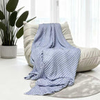 Cotton Bamboo Waffle Blanket