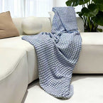 Cotton Bamboo Waffle Blanket