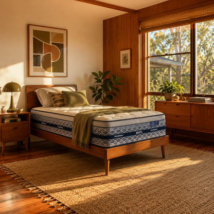 SleepMaker Miracoil Bellingen Plush Mattress Single