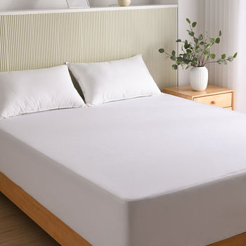 Cotton Bamboo Stretchknit Mattress Protector