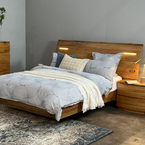 Esperance Wooden Bed Frame with Lighting
