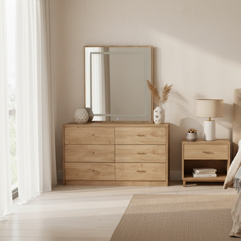 Nook Dresser with Mirror