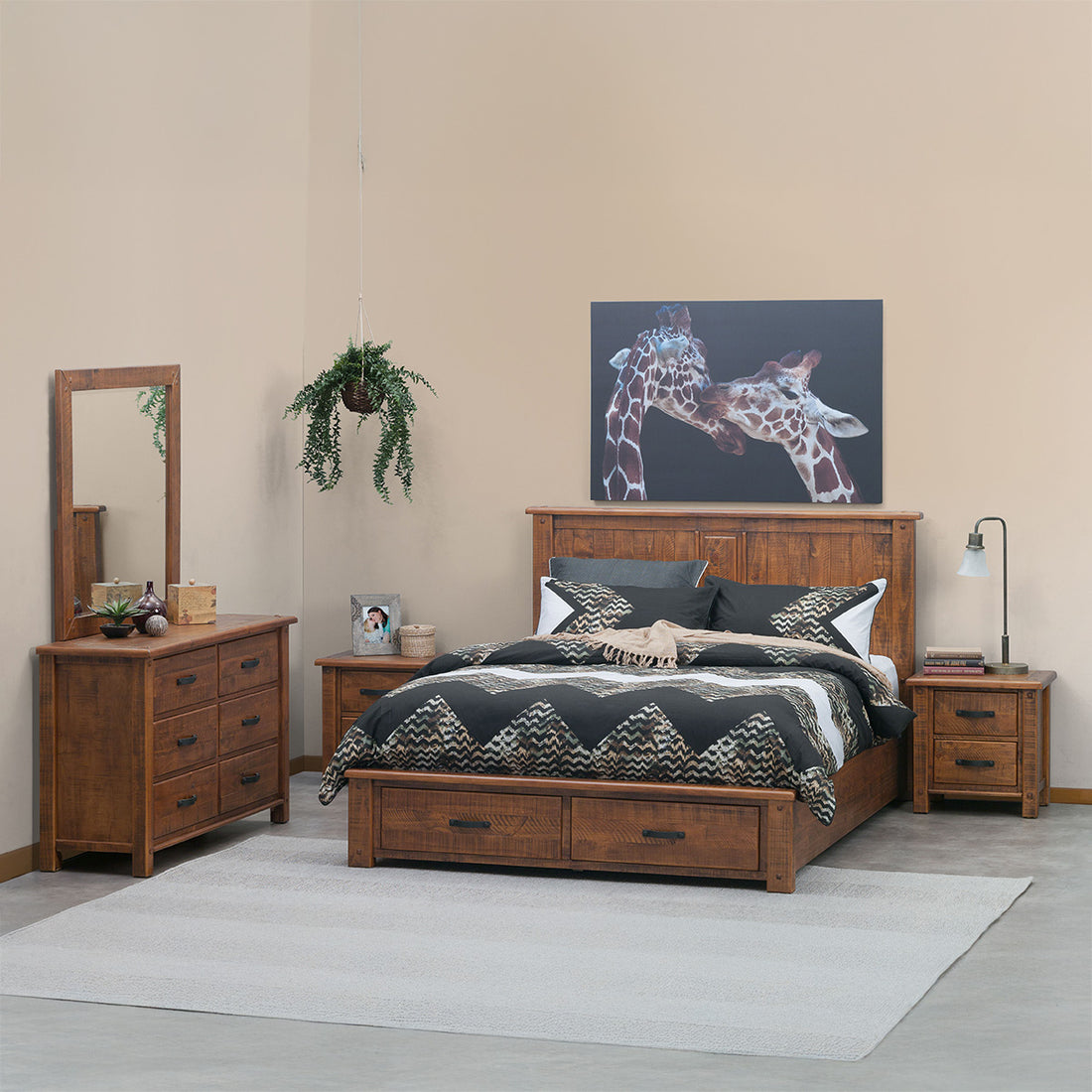 Longyard Dresser with Mirror