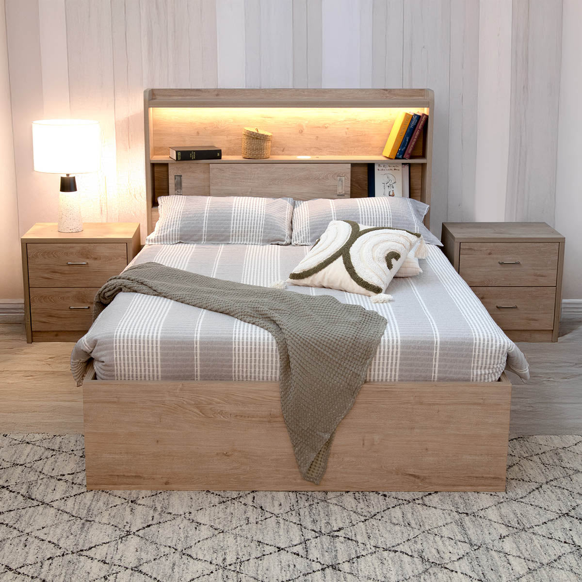Nook Wooden Bed Frame