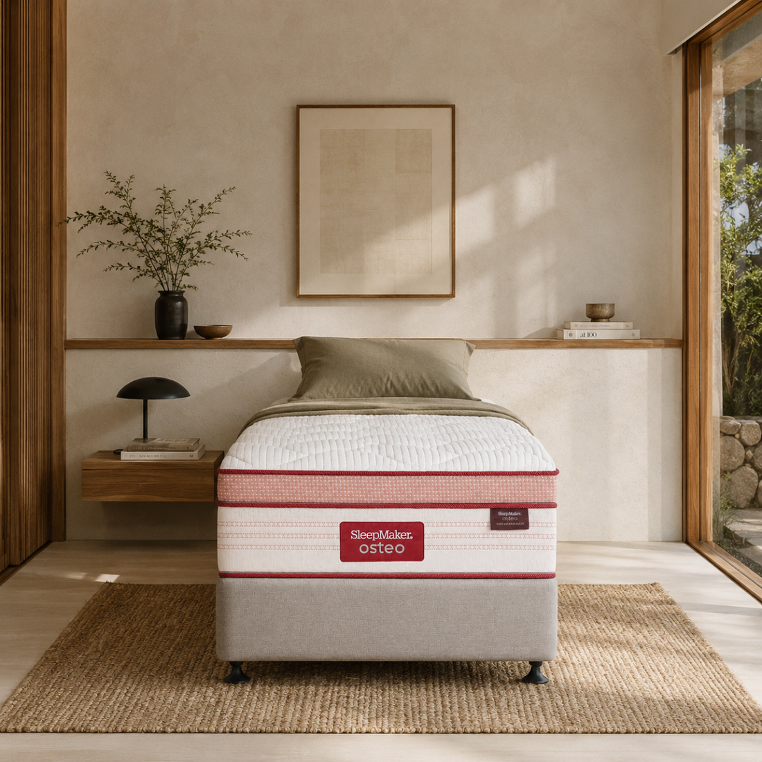 SleepMaker Osteo Pure Balance Plush Mattress Single