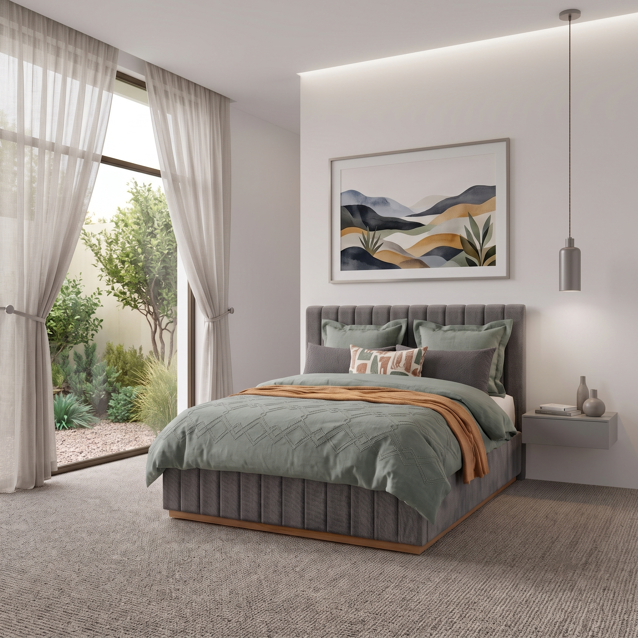 Portsea Gas Lift Bed