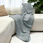 Cotton Bamboo Waffle Blanket