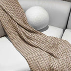 Cotton Bamboo Waffle Blanket