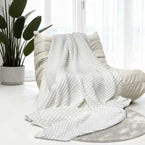 Cotton Bamboo Waffle Blanket