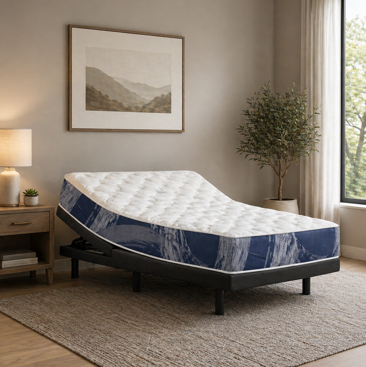 Adjustable Bed Package - Milife Base and Wonderest Mattress – Beds R Us ...