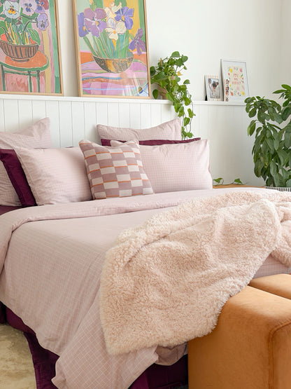 Shetland Blush Throw