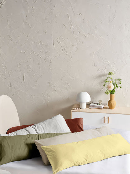 500TC Cotton Sateen Augusta Natural Body Pillowcase