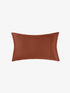 500TC Cotton Sateen Augusta Brick Standard Pillowcase