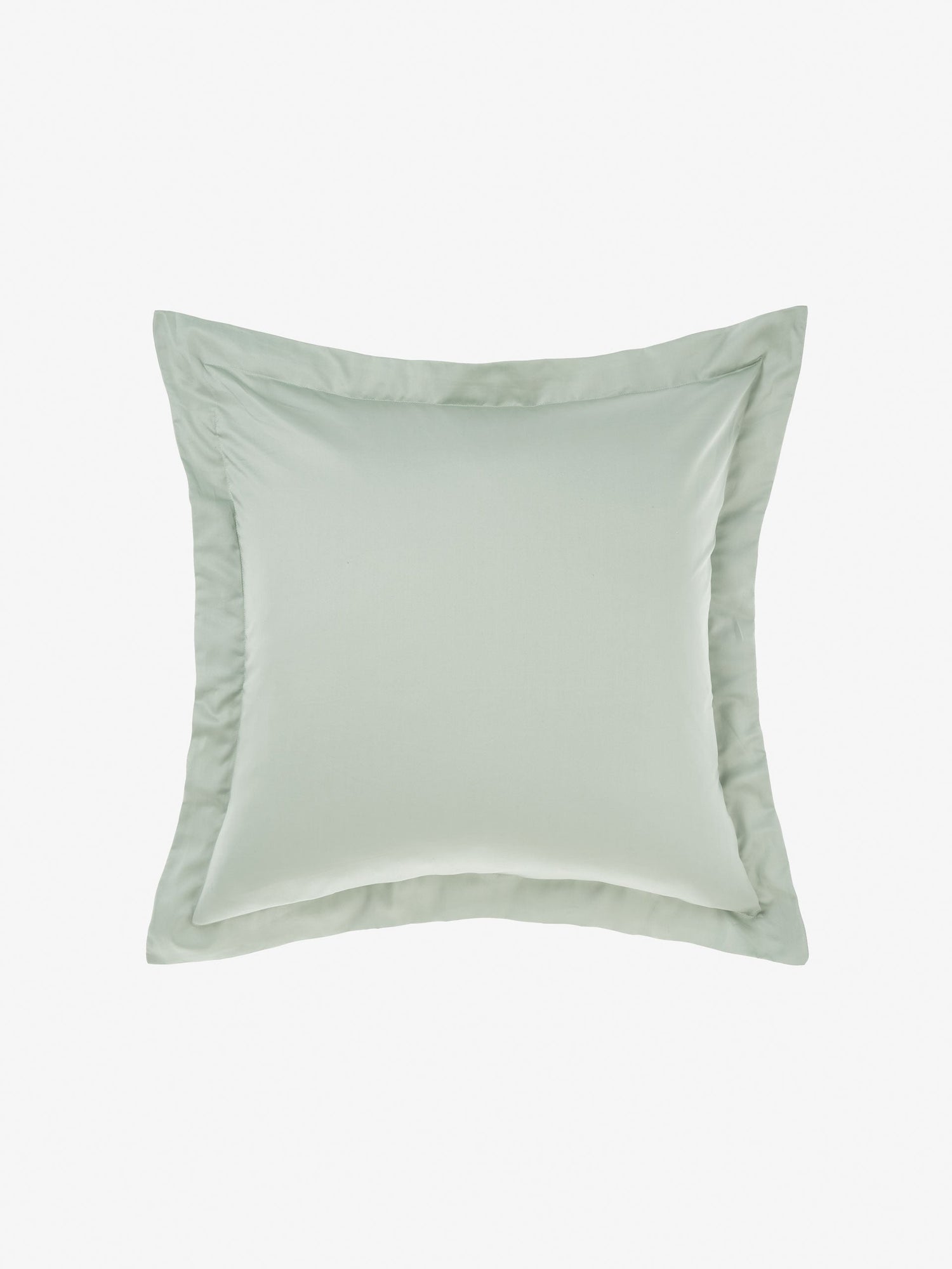 500TC Cotton Sateen Augusta Green Gum European Pillowcase