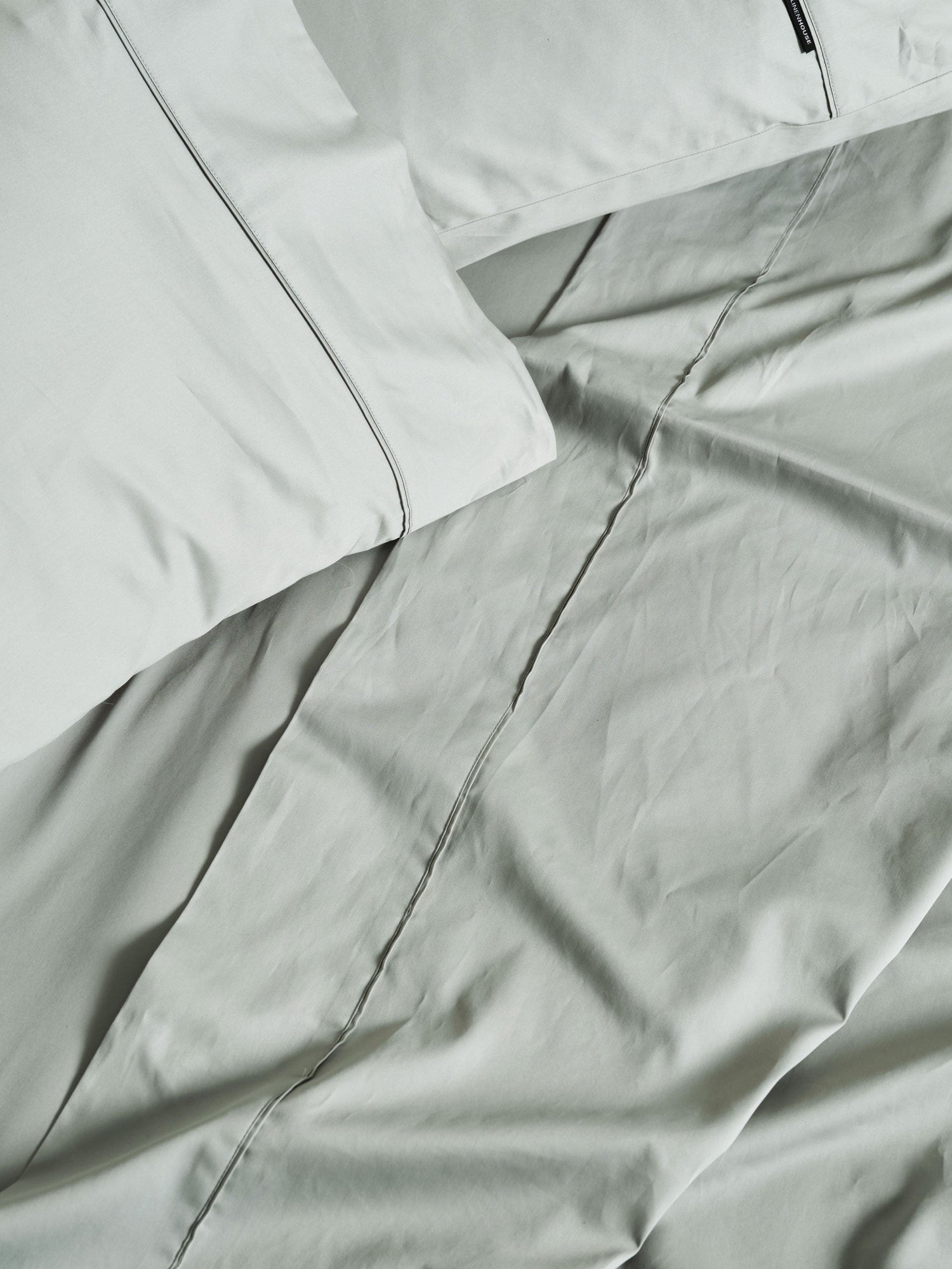 500TC Cotton Sateen Augusta Green Gum King Pillowcase