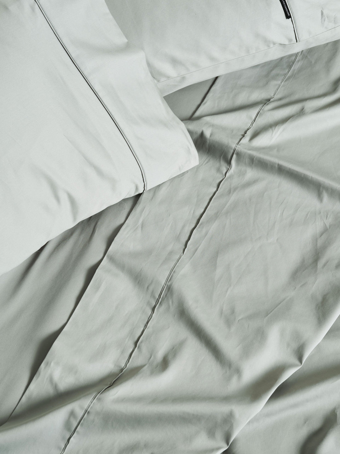 500TC Cotton Sateen Augusta Green Gum Flat Sheet