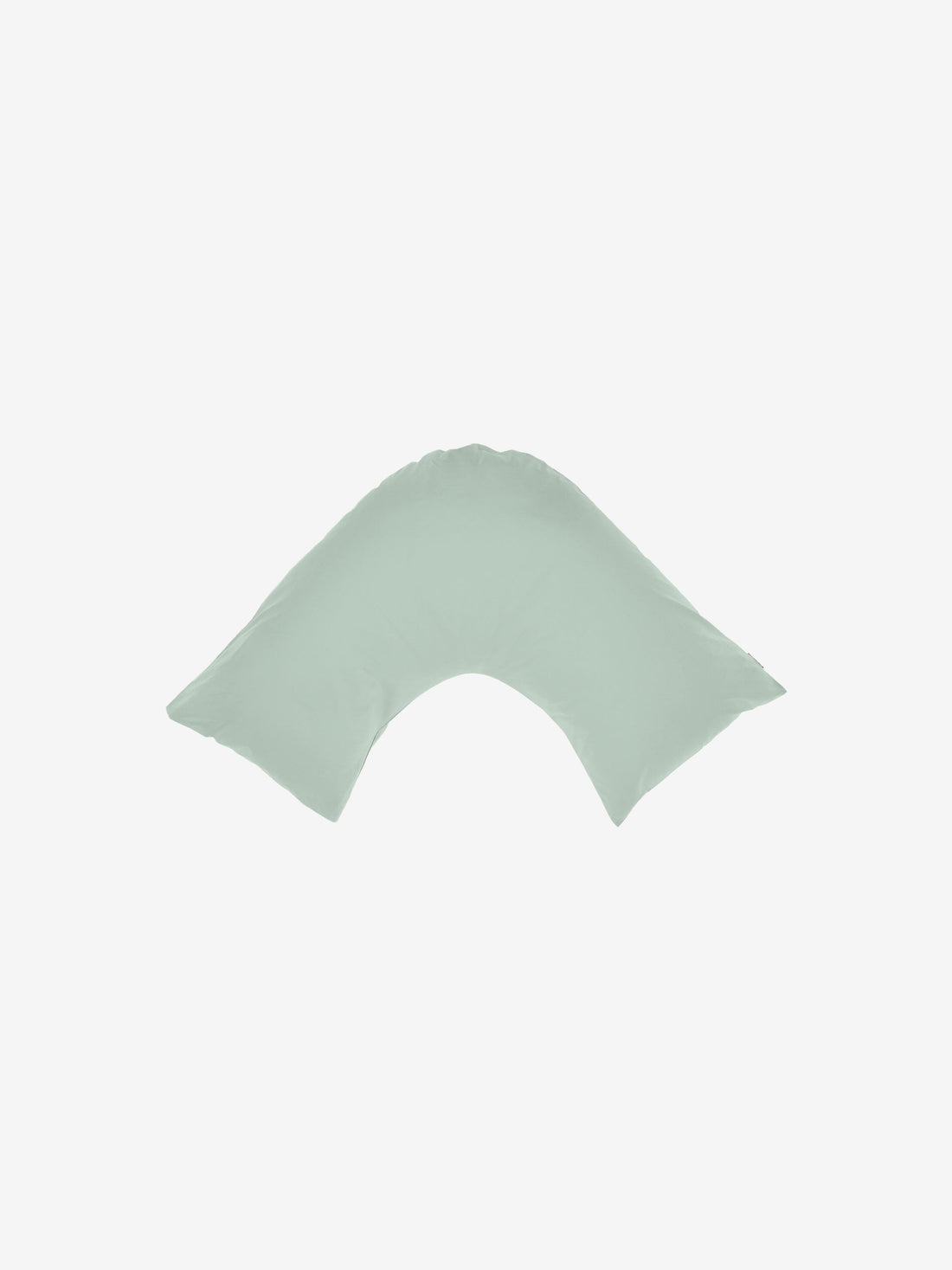 500TC Cotton Sateen Augusta Green Gum U-Shape Pillowcase