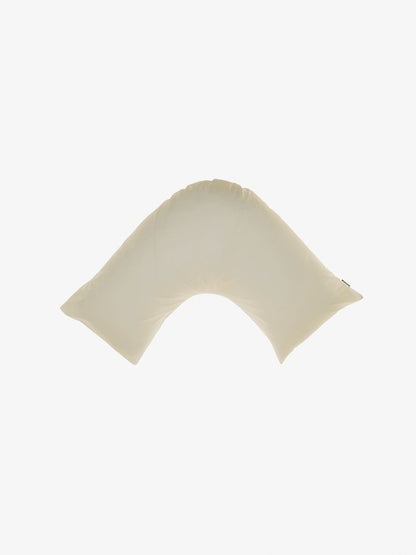 500TC Cotton Sateen Augusta Natural U-Shaped Pillowcase