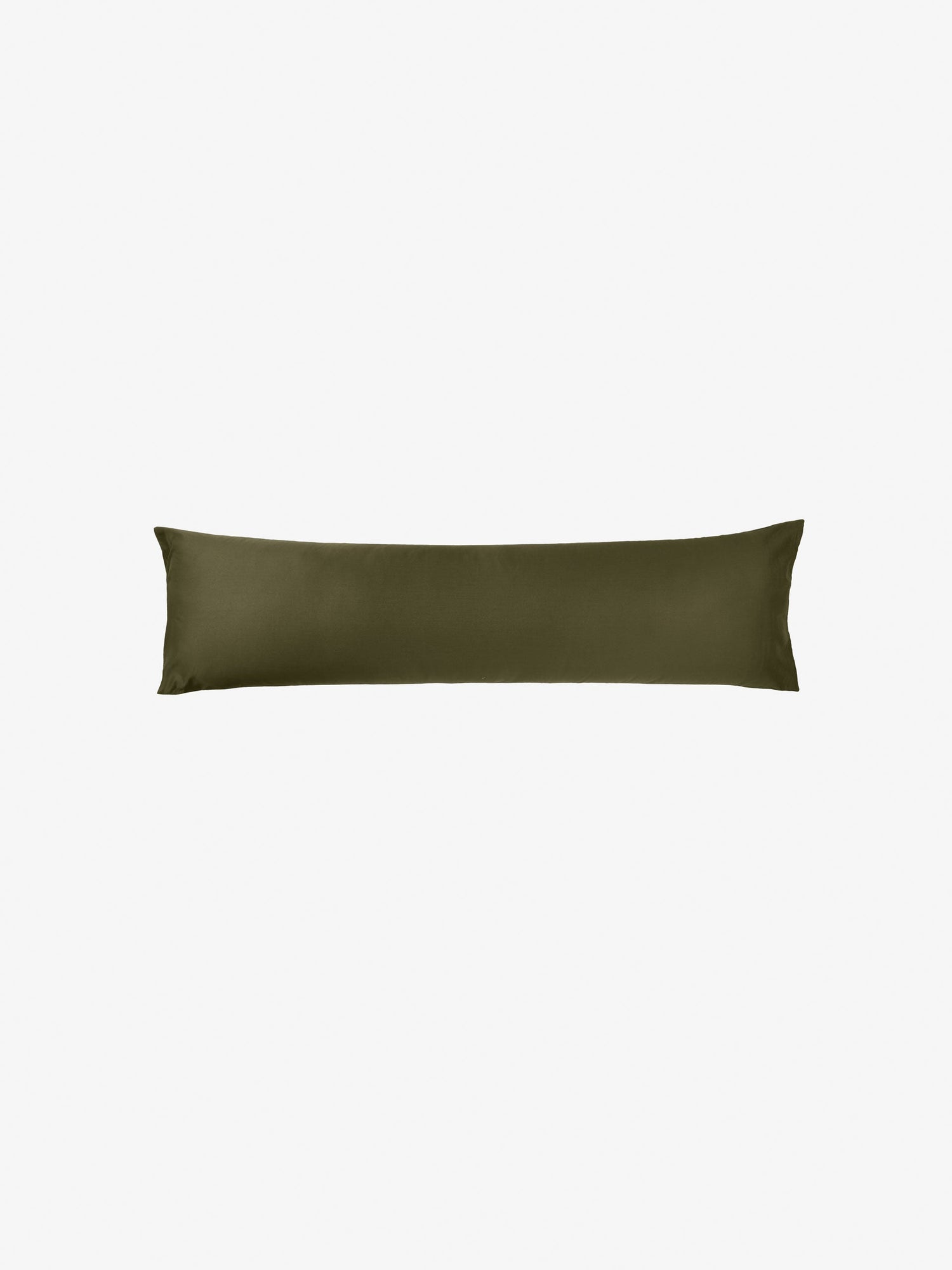 500TC Cotton Sateen Augusta Olive Body Pillowcase
