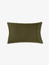 500TC Cotton Sateen Augusta Olive King Pillowcase