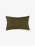 500TC Cotton Sateen Augusta Olive Standard Pillowcase