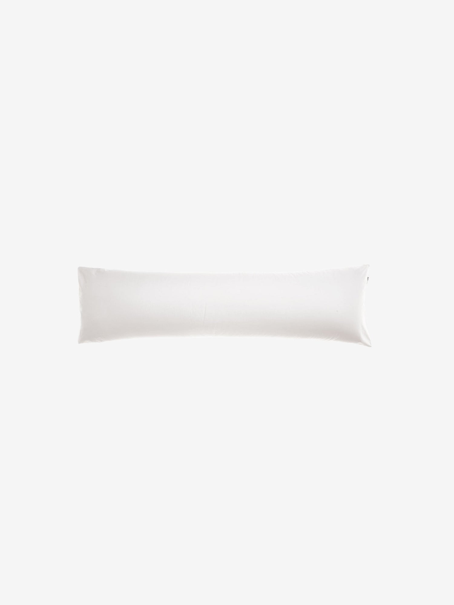 500TC Cotton Sateen Augusta White Body Pillowcase
