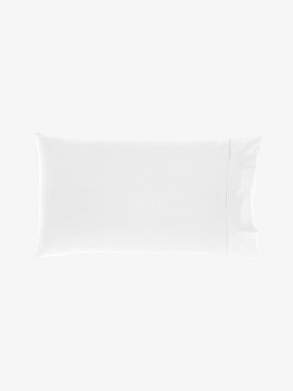 500TC Cotton Sateen Augusta White King Pillowcase