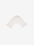 500TC Cotton Sateen Augusta White U-Shape Pillowcase