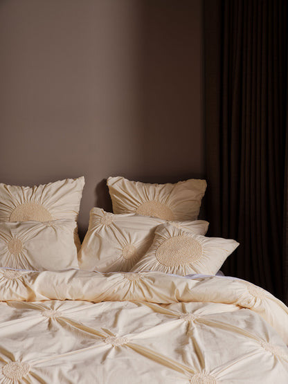 Claudia Peach Quilt Cover Set
