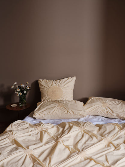 Claudia Peach European Pillowcase