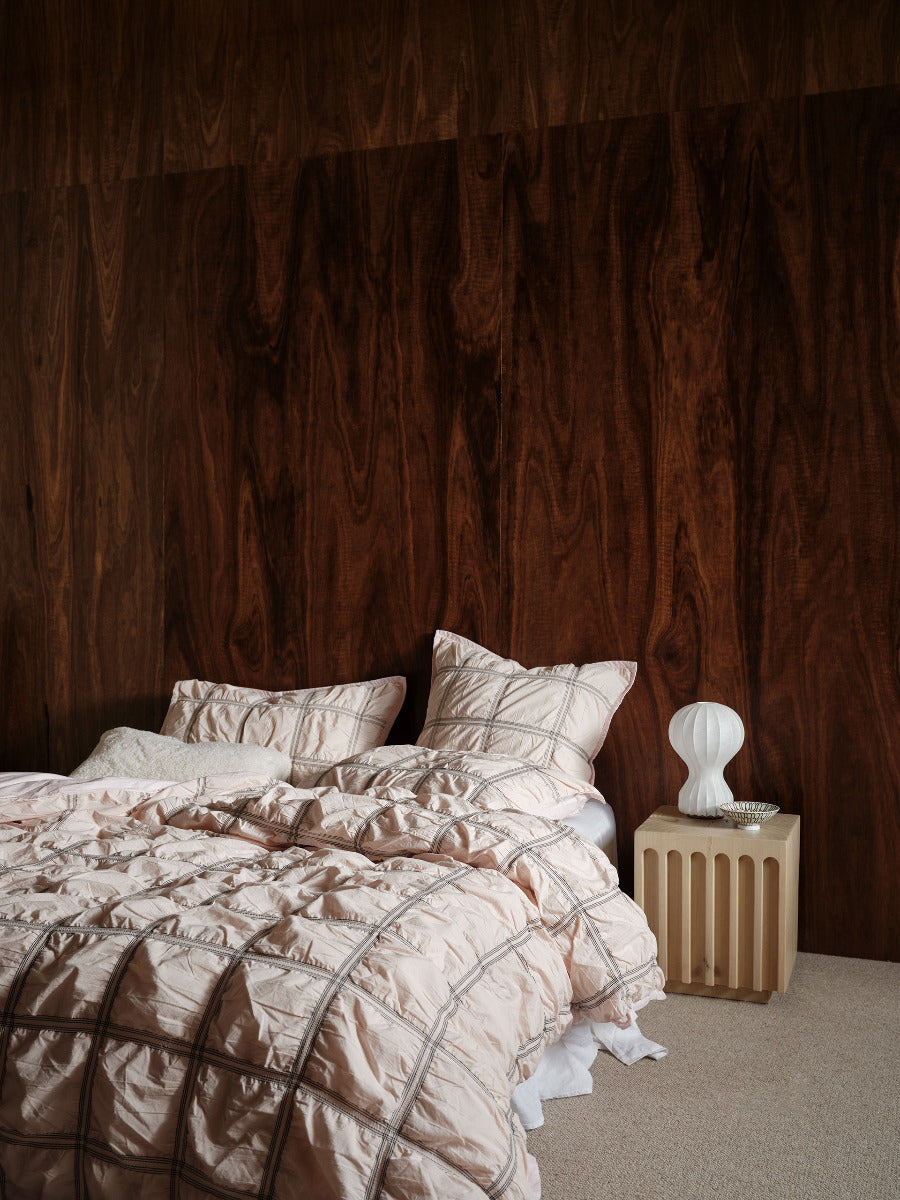 Mireya Blush Quilt Cover Set