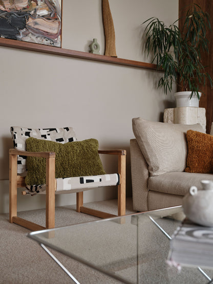Shetland Olive Cushion 40x60cm