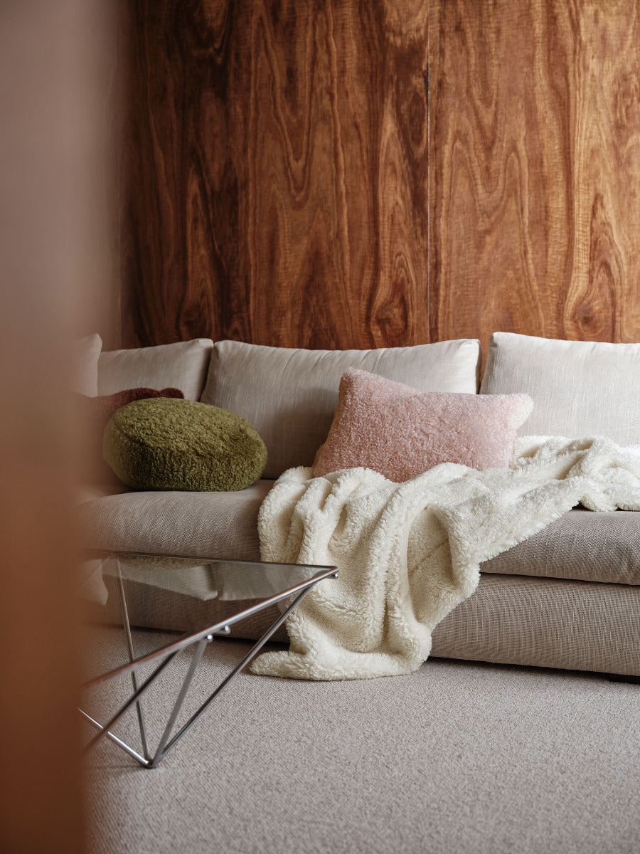Shetland Cream Throw