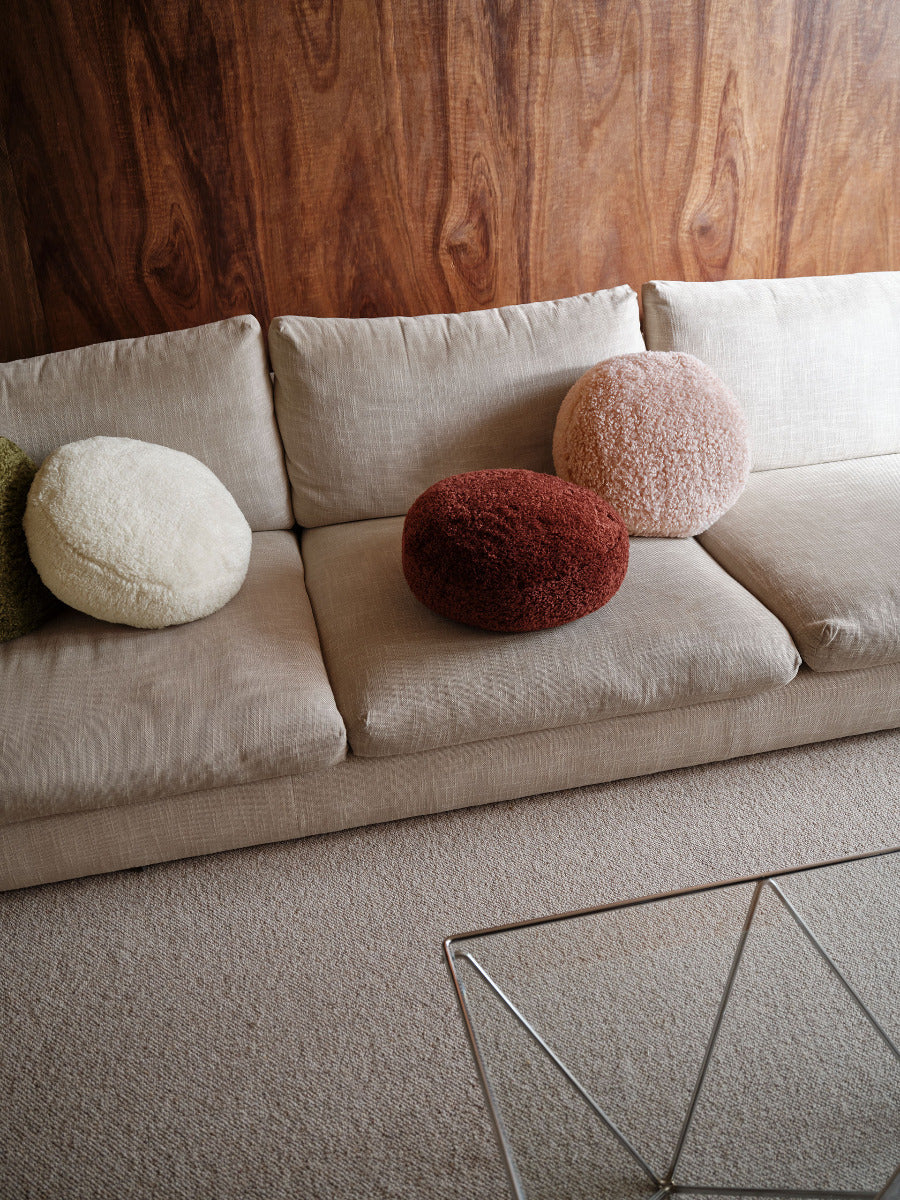 Shetland Chestnut Cushion 43cm Round