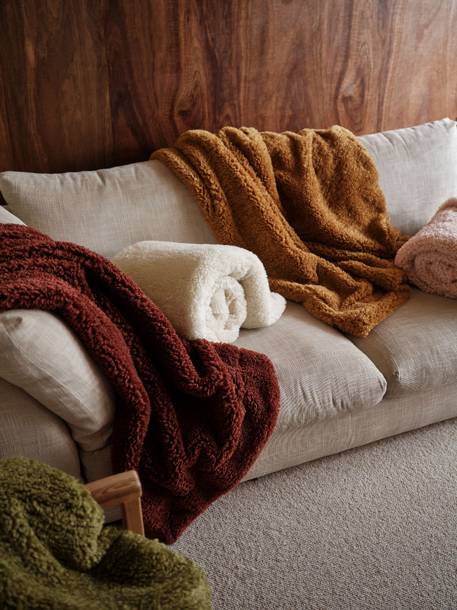 Shetland Chestnut Throw