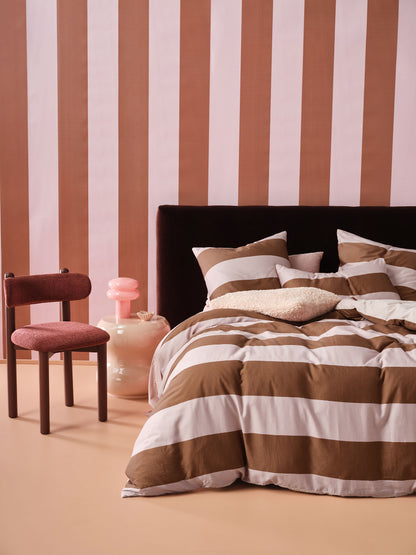 Rugby Stripe Orchid European Pillowcase