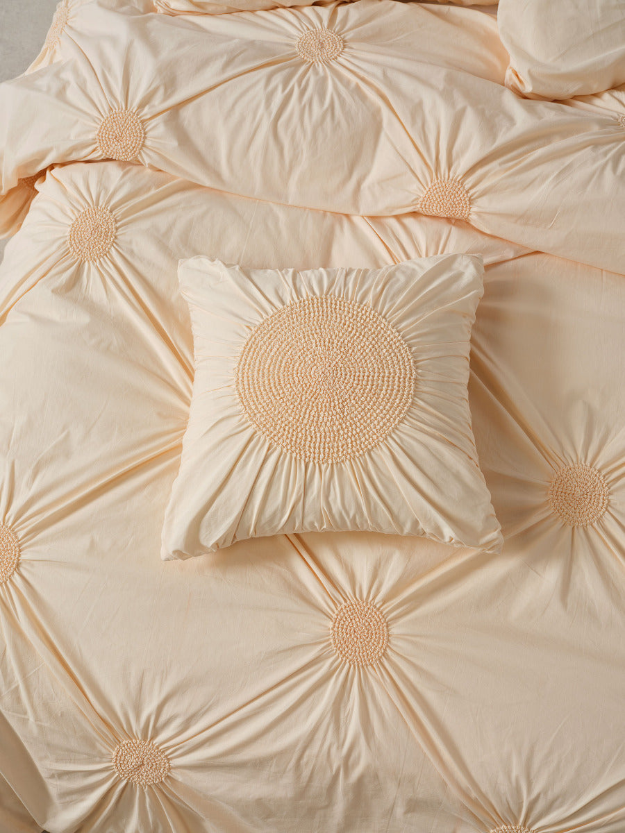Claudia Peach Cushion 48x48cm