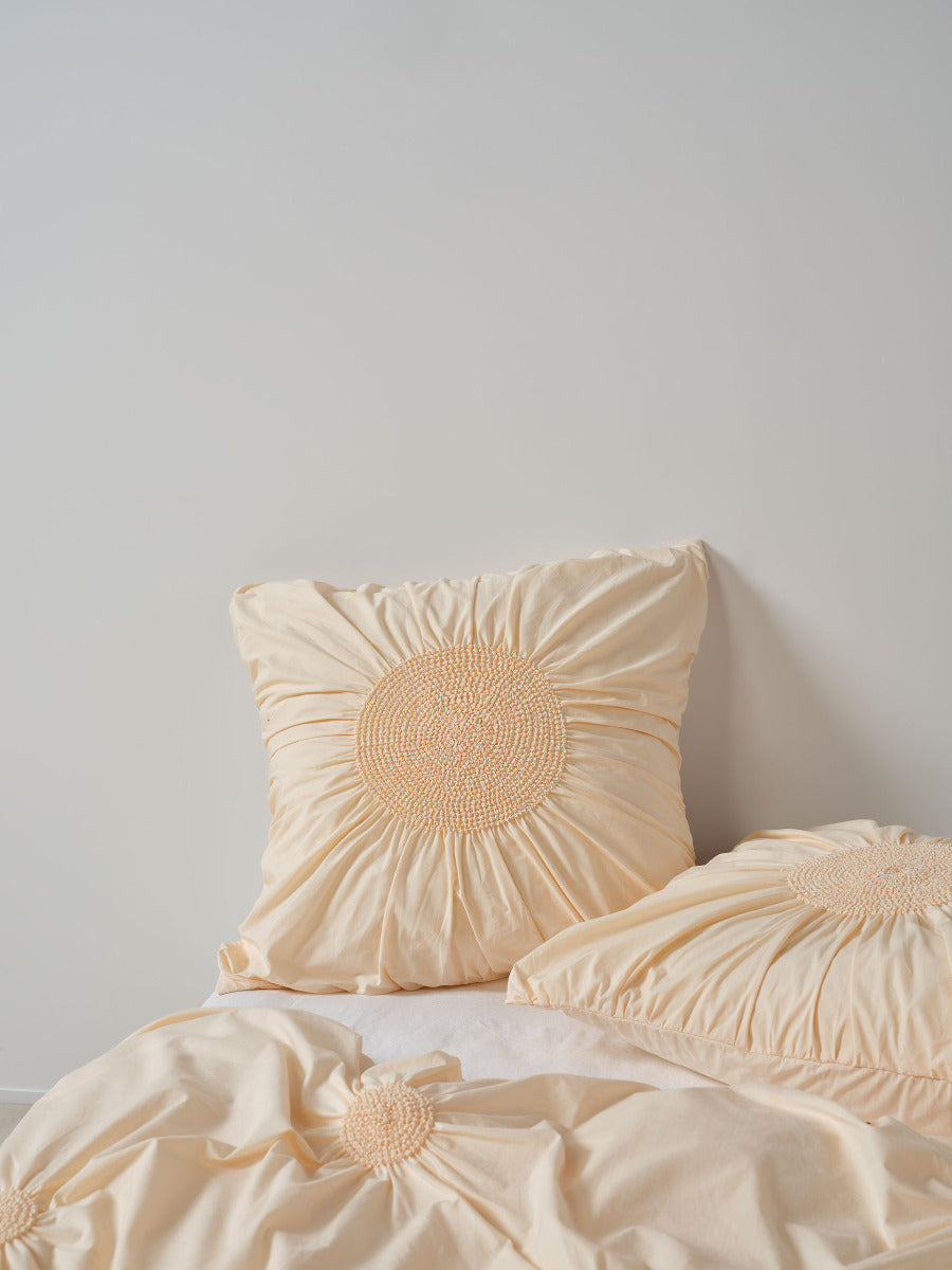 Claudia Peach European Pillowcase