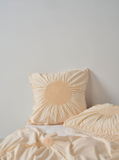 Claudia Peach European Pillowcase